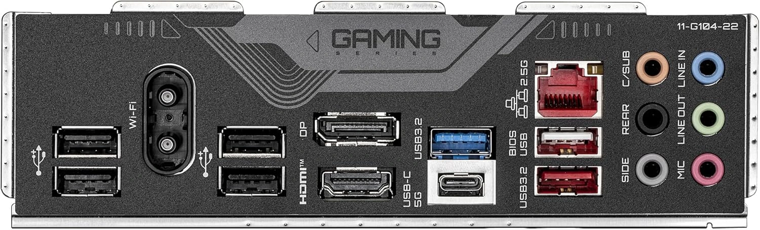 GIGABYTE B760 GAMING X WIFI6E Motherboard, Intel LGA 1700, DDR5, PCIe Gen5, WiFi 6E, 2.5GbE LAN, Triple M.2, Smart Fan 6 | 9MB76GX65-00-G10 thumbnail 4