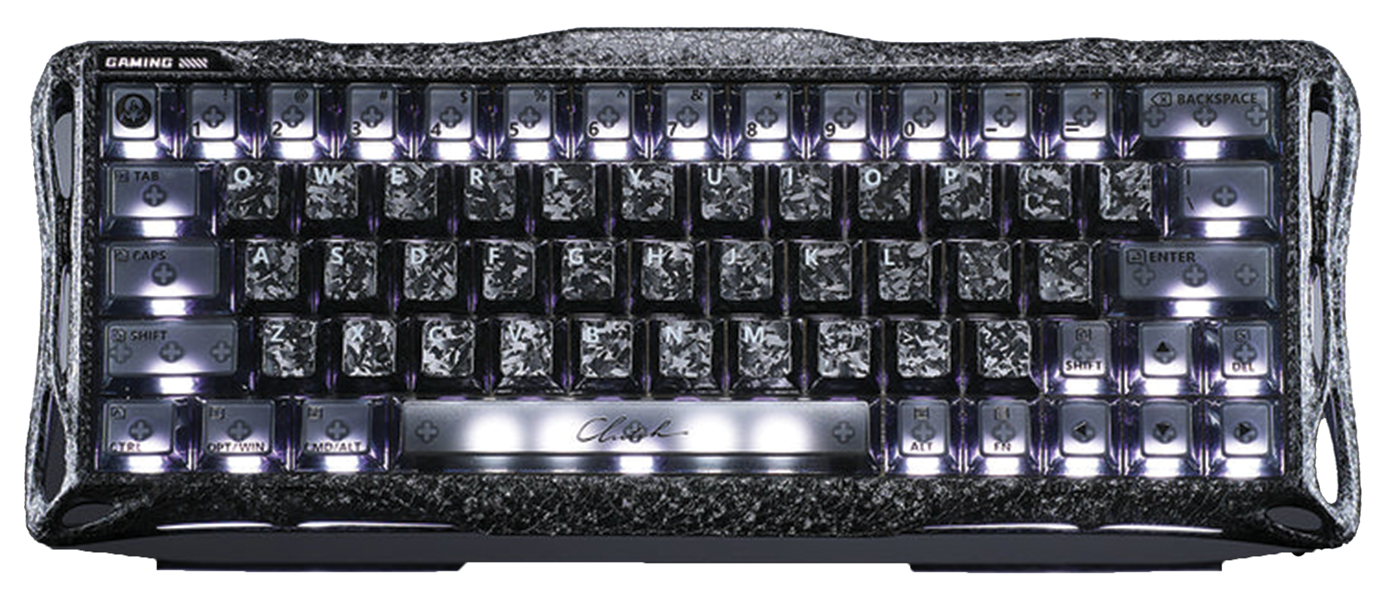 GravaStar Mercury V60 Pro Special Edition Gaming Keyboard, Magnetic Hall Effect Switches, 8kHz Polling, 0.125ms Latency, Aluminum Build, Cyber Frost Black | V60 Pro – Buy Online