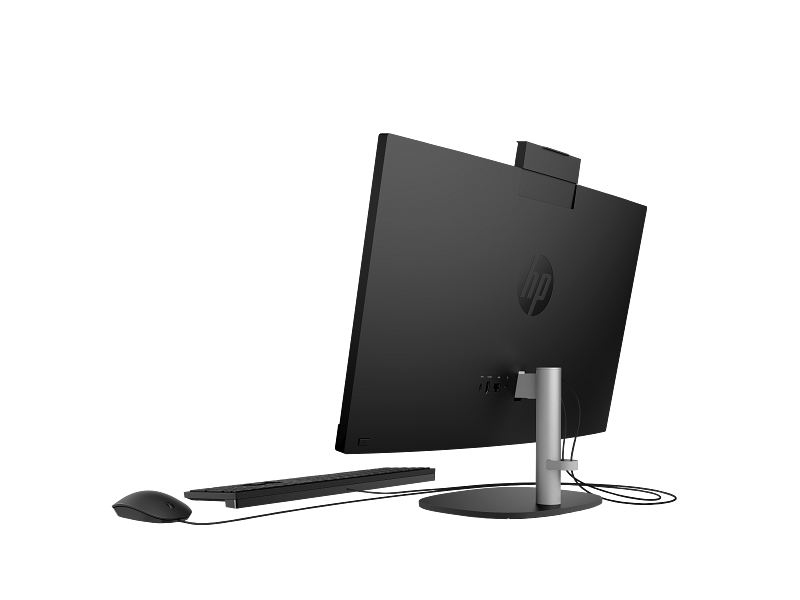 HP All-in-One 24-cr0122nh Desktop,13th Gen Intel Core i5-1334U, 24" FHD IPS Touchscreen, 8GB RAM, 512GB SSD, Wired Keyboard & Mouse, DOS, Jet Black, 91D77EA#BH5 thumbnail 4