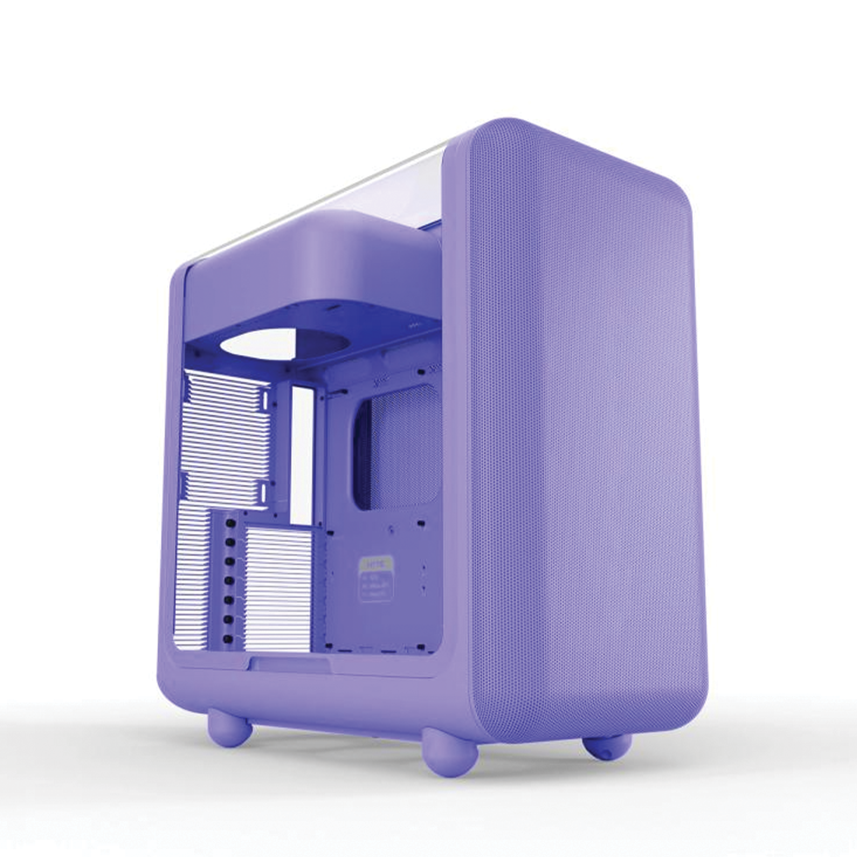 Hyte X50 Pitch Black ATX Case | Laminated Acoustic Glass | 360mm AIO