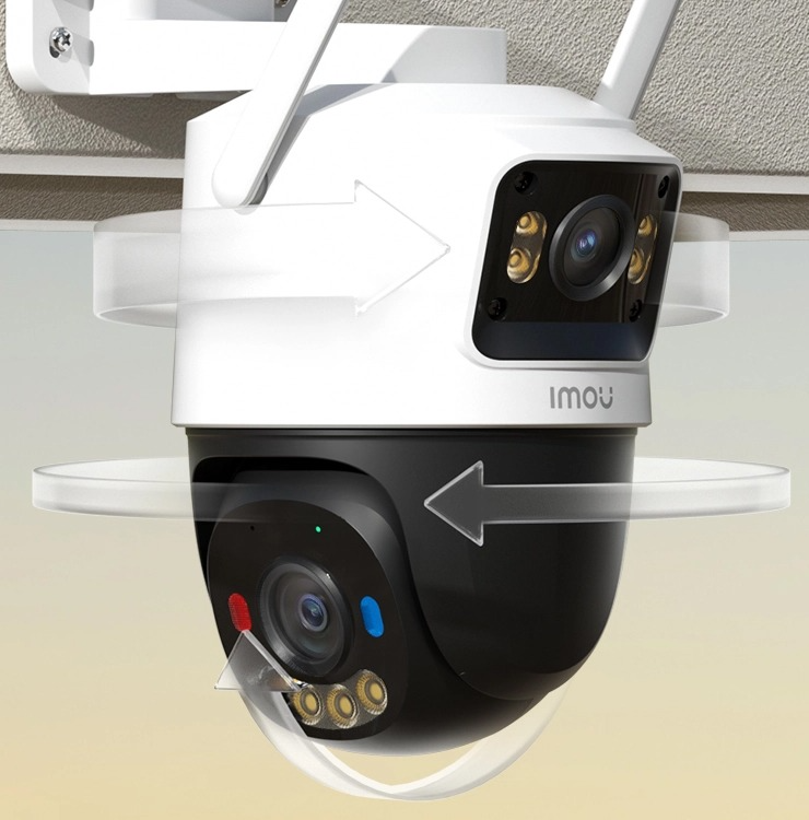 IMOU Cruiser Dual 2C 6MP Wi-Fi & 4G Outdoor Camera – Dual Lens (3MP+3MP), Smart Full-Color Night Vision, Two-Way Audio, IP66 | IPC-S7XCP-6M1TED-EU thumbnail 4