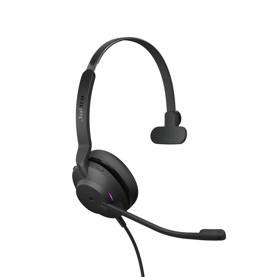 Jabra Evolve2 30 SE MS Mono USB-A/C Headset, Microsoft Teams Certified, Noise-Cancelling Microphone, Stainless Steel Headband | 23189-899-779 thumbnail 3
