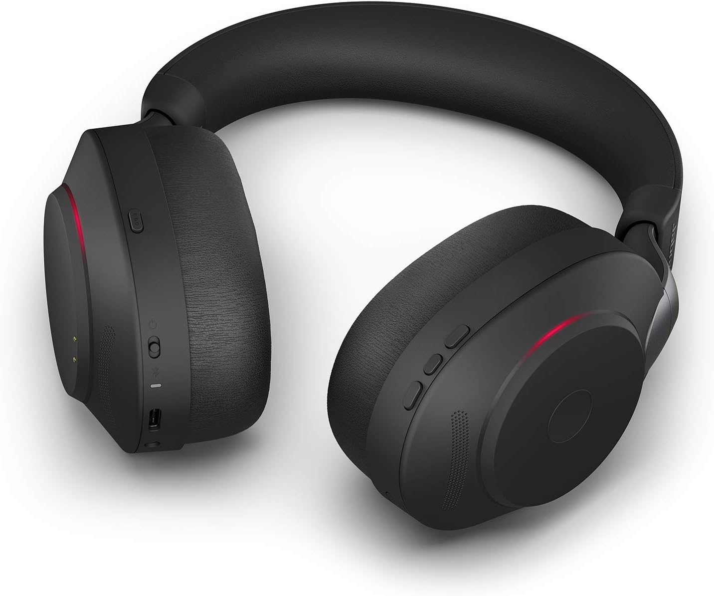 Jabra Evolve2 85 Wireless Headset, Link 380a USB-A MS Stereo with Charging Stand, Black | 28599-999-989 thumbnail 5