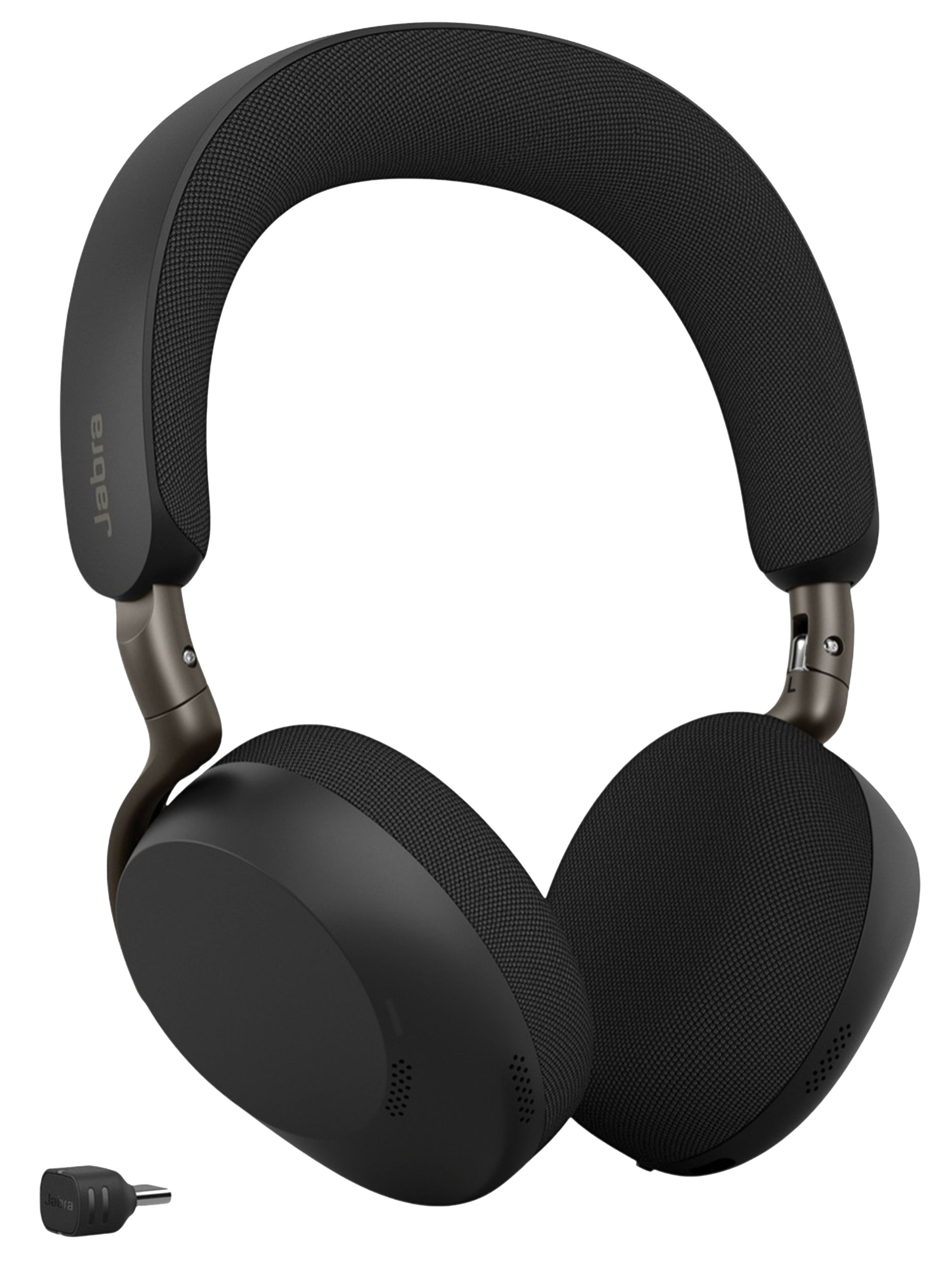 Jabra Evolve3 75 MS Wireless Bluetooth Headset with USB-C Dongle, AI-Powered ANC, Black | 37599-999-899 image