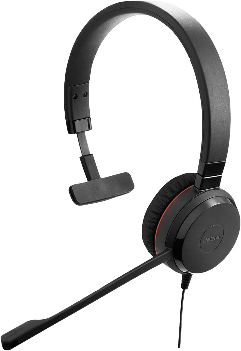 Jabra Evolve 30 II Mono Wired Headset, Noise-Cancelling, 3.5mm Jack & USB Connectivity | 14401-20 – Buy Online