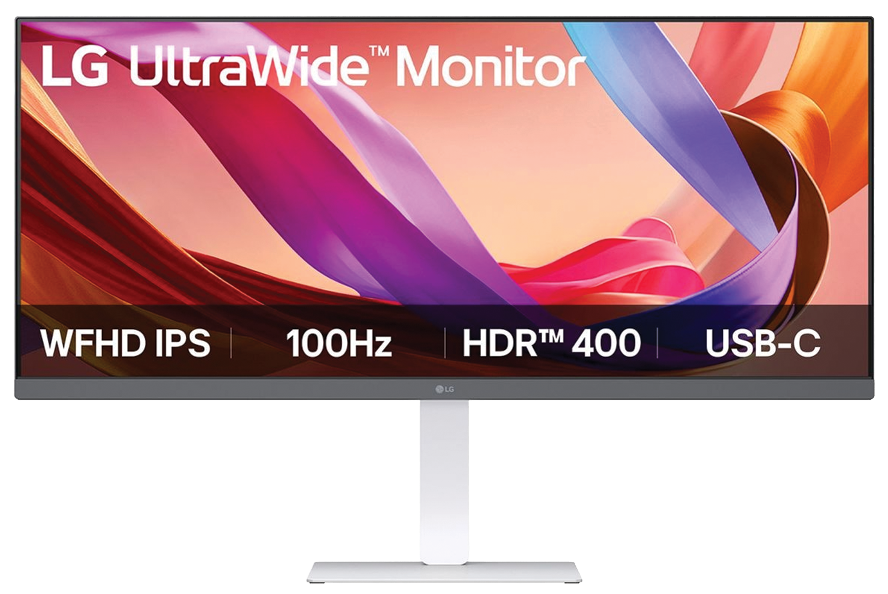 LG 34U530A-W 34" UltraWide WFHD IPS Monitor, 100Hz Refresh Rate, (2560x1080), HDR 400, USB-C Connectivity, White Gaming Edition | 34U530A-W – Buy Online
