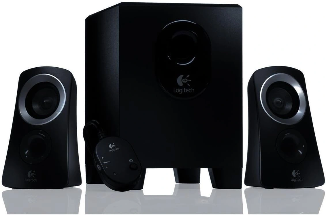 Logitech Z313 Speaker System with Subwoofer, 2.1 Channel 50W Peak Power, Control Pod, Compact Design | 980-000447 thumbnail 2