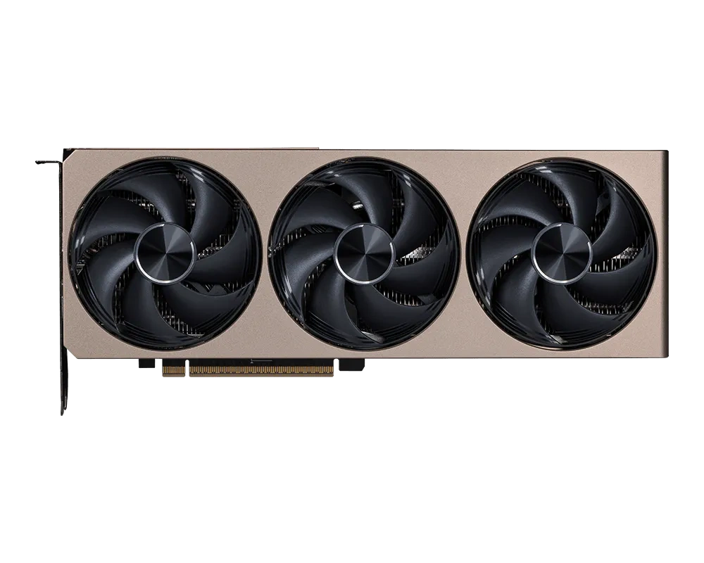 MSI MSI GeForce RTX 5070 Ti INSPIRE 3X OC Edition Graphics Card, 16GB GDDR7, Triple Fan Thermal Design, PCIe 5.0, NVIDIA Blackwell | 912-V531-273 - thumbnail 2
