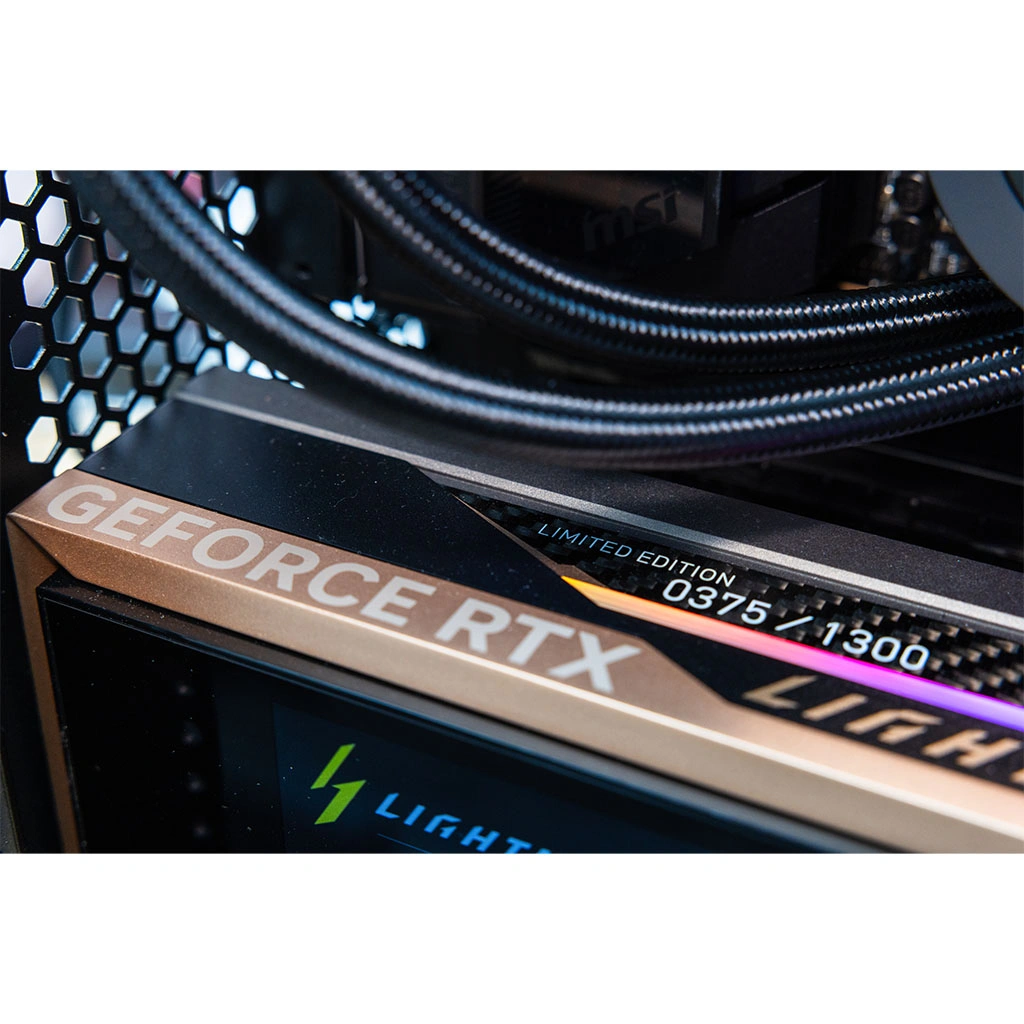 Nanotech MSI GeForce RTX 5090 LIGHTNING Z 32GB Ultimate Gaming & Content Creation PC, AMD Ryzen 9 9950X3D, 64GB DDR5 RGB, 4TB Gen5 SSD, NZXT Kraken Elite LCD, WiFi 7 - thumbnail 8