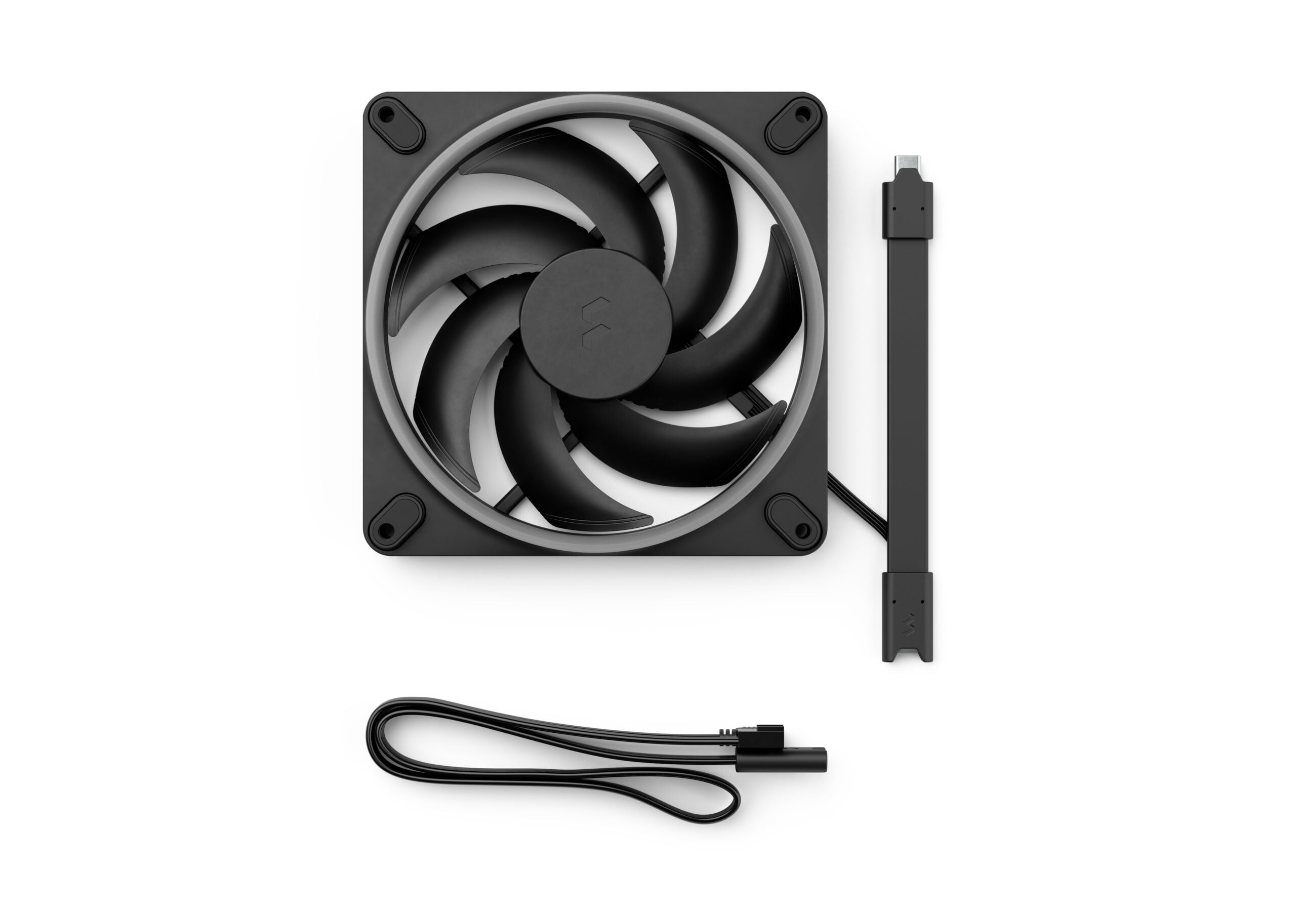 Fractal Design Momentum 14 RGB Black, 140mm PWM High-Performance Fan, LCP Blade Technology, Addressable RGB, Elite Silent Cooling | FD-F-MR1-1401 thumbnail 4