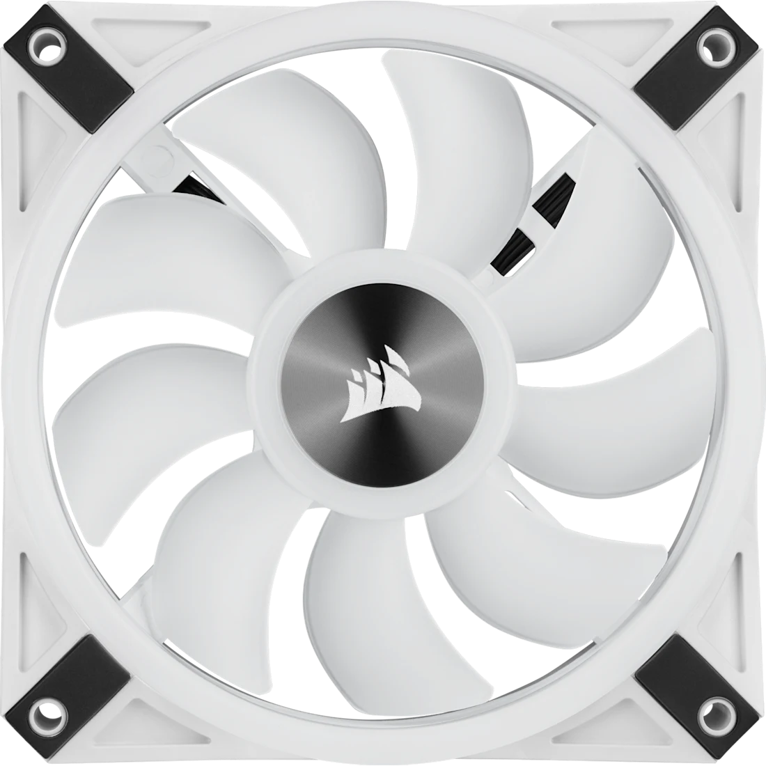 Corsair iCUE QL120 RGB 120mm PWM Single Fan, 102 Individual RGB LEDs, 1500 RPM, White | CO-9050103-WW thumbnail 3