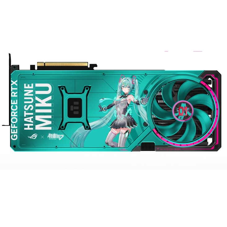 ROG Astral GeForce RTX™ 5080 16GB GDDR7 OC HATSUNE MIKU EDITION _