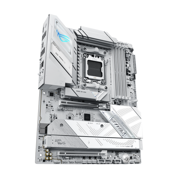 ASUS ROG STRIX B850-A GAMING WIFI7 NEO AMD AM5 Gaming Motherboard, Ryzen 9000 Ready, DDR5 8400+, 5Gb LAN, PCIe 5.0 | 90MB1P10-M0EAY0 thumbnail 3