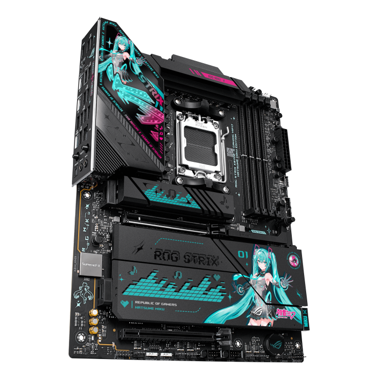 ROG STRIX X870E-H GAMING WIFI7 HATSUNE MIKU EDITION _ ROG Strix _