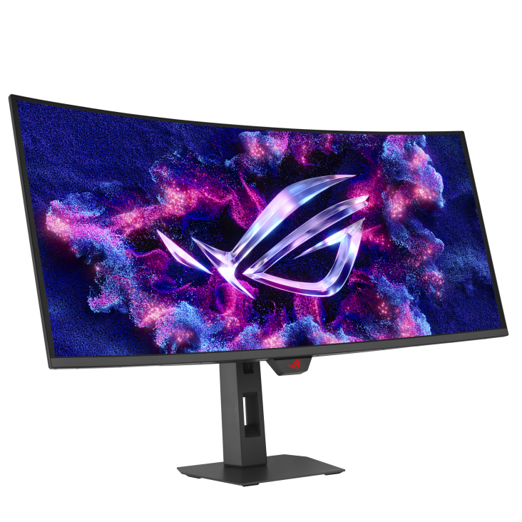 ASASUS ROG Strix OLED XG34WCDMTG 34" Curved Gaming Monitor, 240Hz QD-OLED (3440x1440), 0.03ms, Android 14 Google TV, WiFi 6, 90W USB-C, Dolby Vision | 90LM0B10-B02171 thumbnail 5