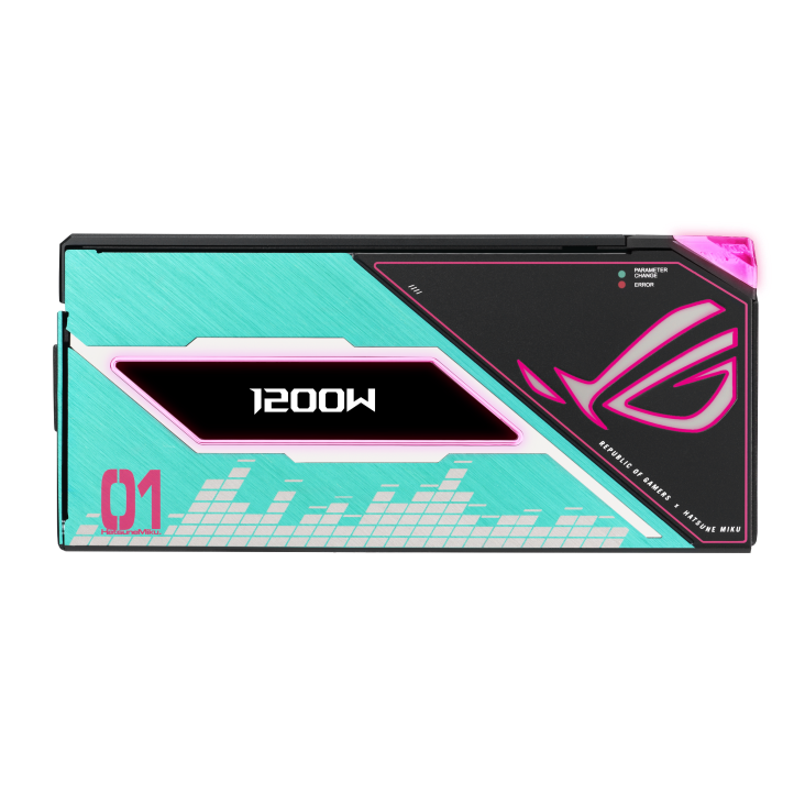 ASUS ROG Thor 1200W Platinum III 初音ミク 新品 ROG-THOR-1200P3-MIKU | ROG-THOR-1200P3-MIKU | ASUS (エイスース