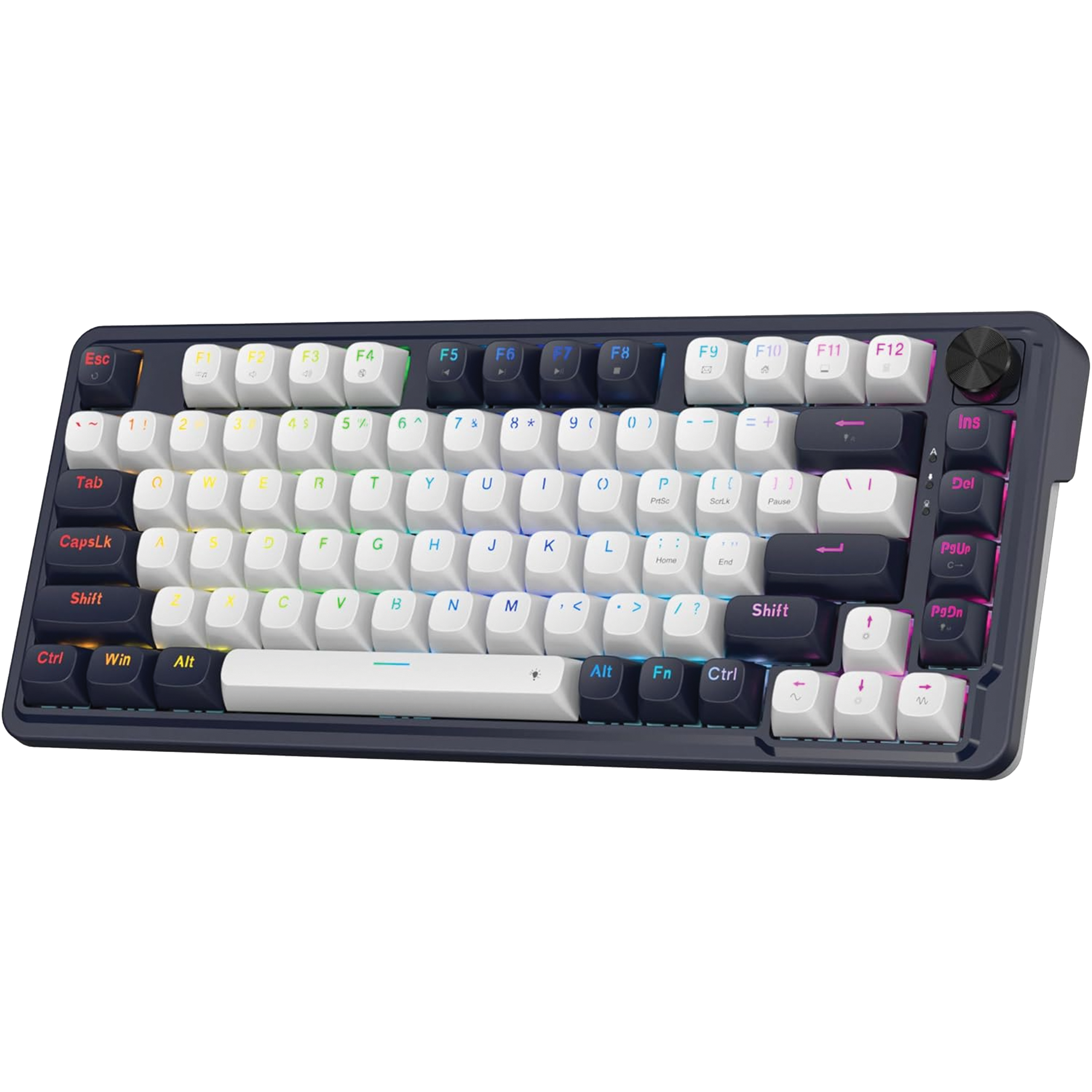 Redragon K673 HE Rapid Trigger Magnetic Keyboard – 81-Key 8K Wired Mechanical Keyboard, UltraMag POM Switches, Dual-Module Floating Structure | K673WB-RGB-M – Buy Online