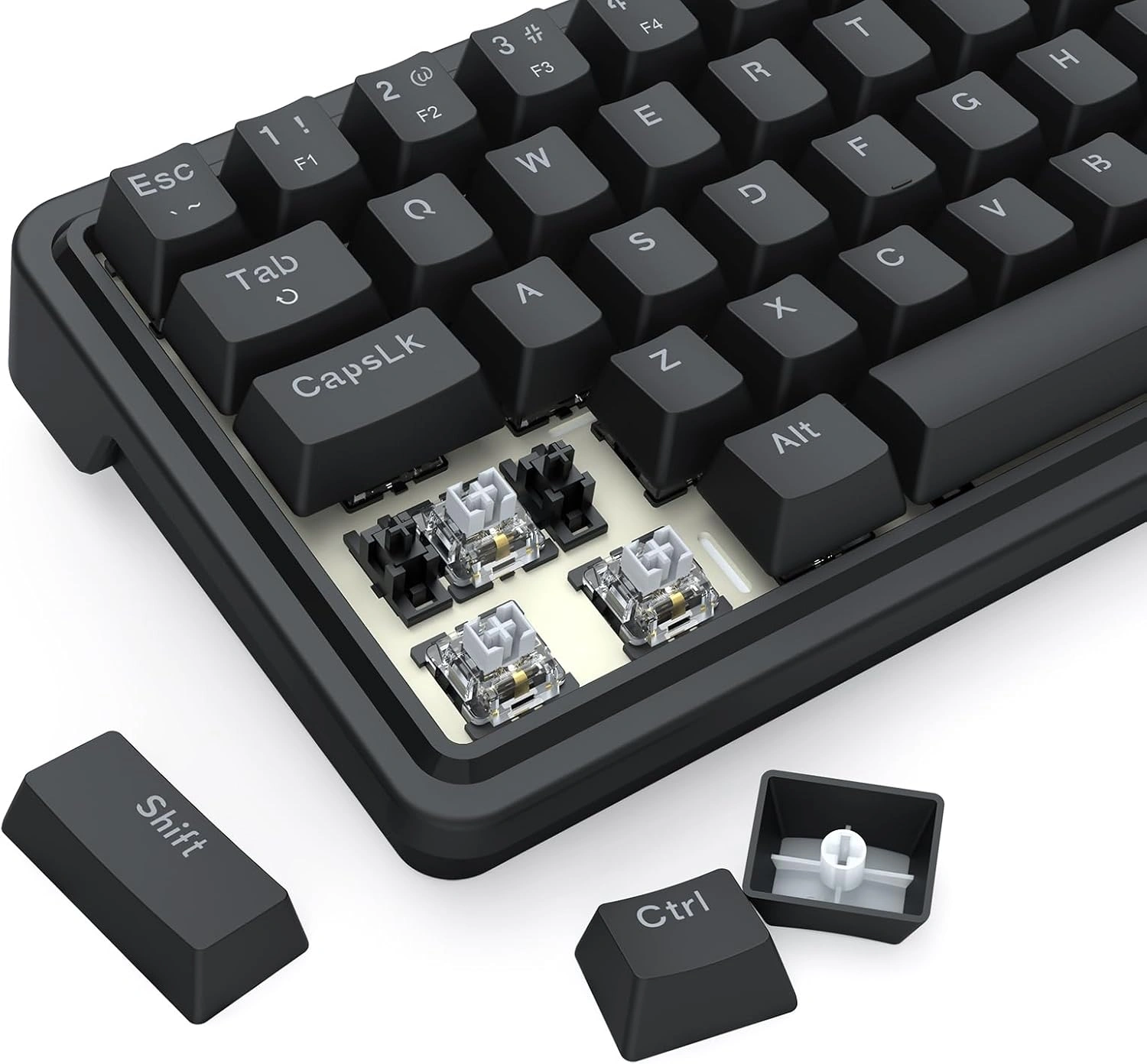 Redragon K722-RGB IRONGUARD 60% Wired Gasket Mounted Mechanical Gaming Keyboard | K722-RGB thumbnail 8