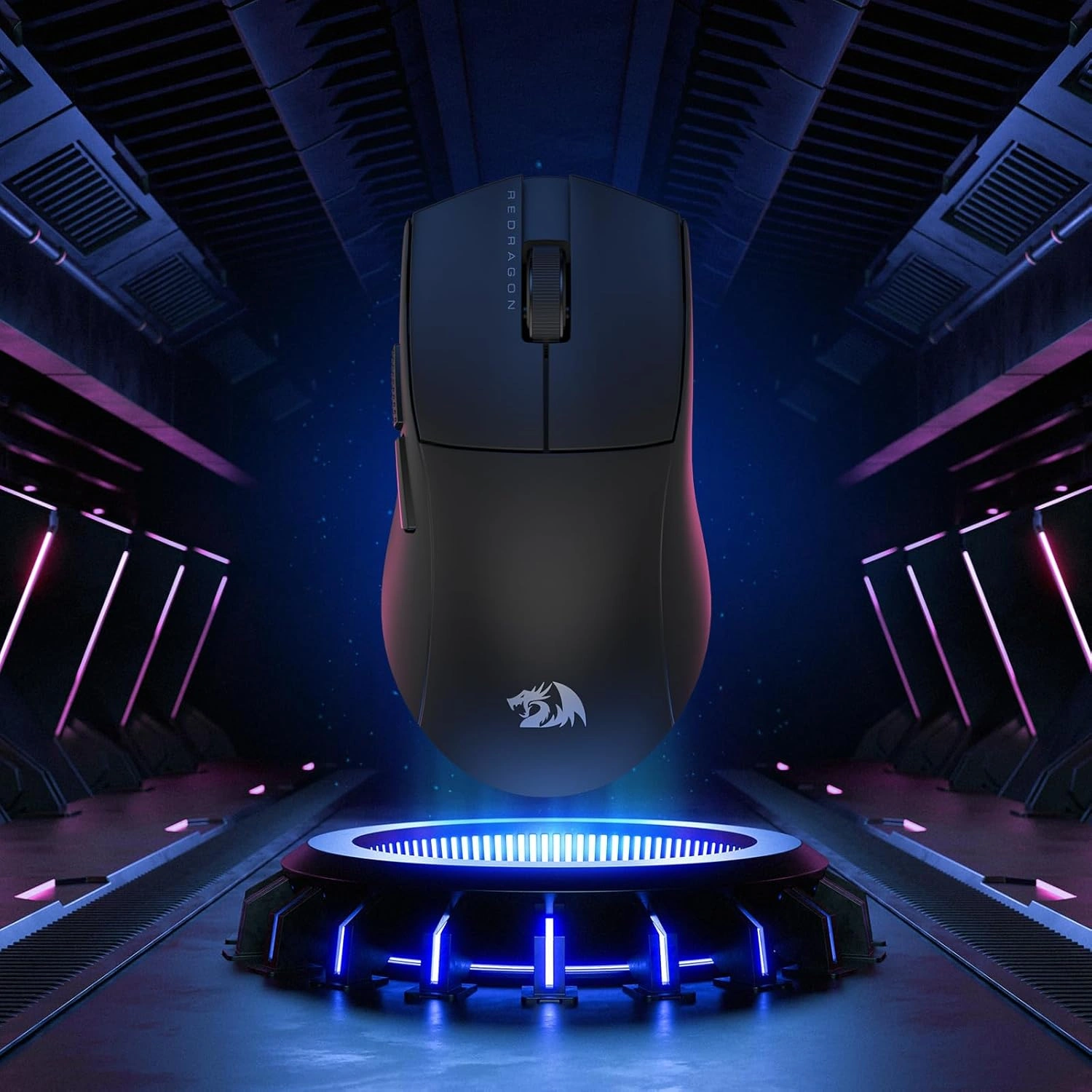 Redragon M916-PRO-1K KING PRO Wireless Gaming Mouse, Tri-Mode, 26,000 DPI, PAW3395 Sensor | M916-PRO-1K thumbnail 6