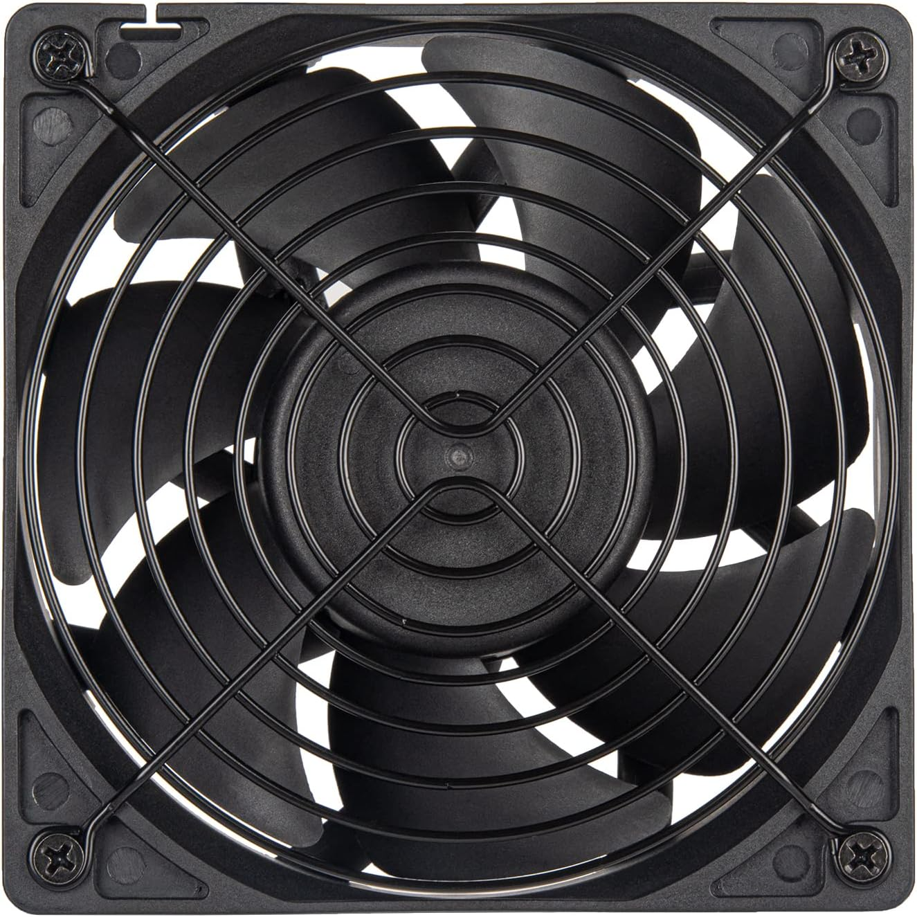 SilverStone FHS 120X 120mm Industrial Fan, 4000 RPM, 38mm Thick, Dual Ball Bearing, Black | SST-FHS120X thumbnail 3