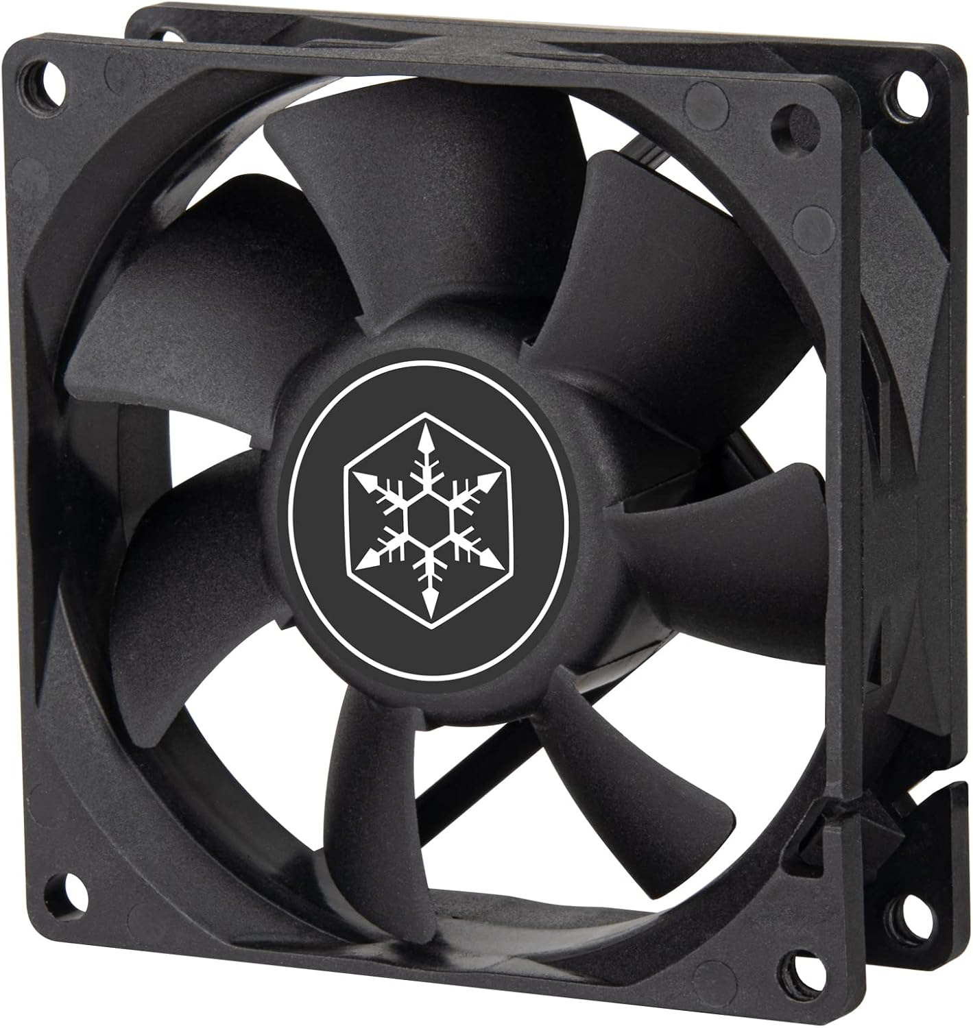 SilverStone FN80 80mm High-Performance Case Fan, 2000 RPM, 27.81 CFM, Hydraulic Bearing, Black | SST-FN80B – Buy Online