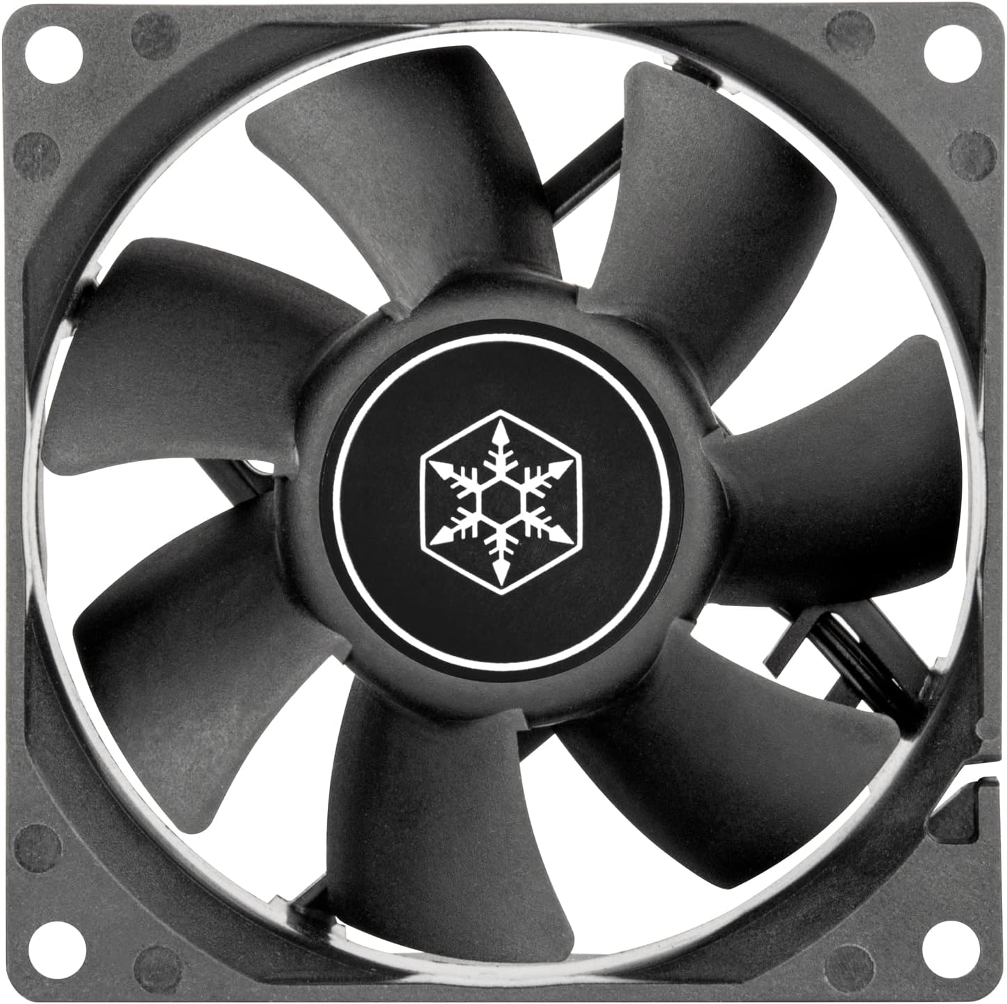 SilverStone FN80 80mm High-Performance Case Fan, 2000 RPM, 27.81 CFM, Hydraulic Bearing, Black | SST-FN80B thumbnail 2