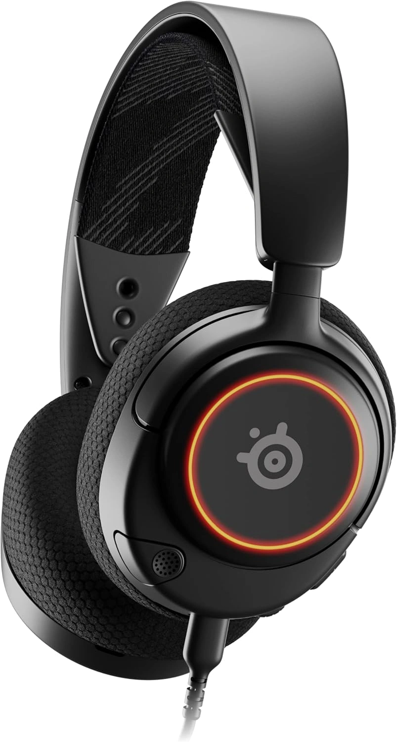SteelSeries Arctis Nova 3 Multi-Platform Gaming Headset, Black, USB-C & 3.5mm | 61631 image
