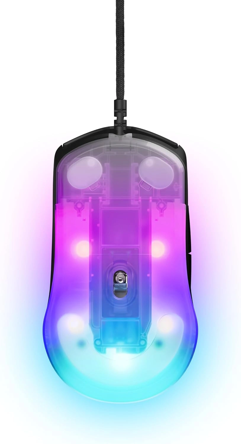 SteelSeries Rival 3 Wired Gaming Mouse, Gen 2 RGB, 8,500 CPI TrueMove Core Sensor | 62515 thumbnail 4