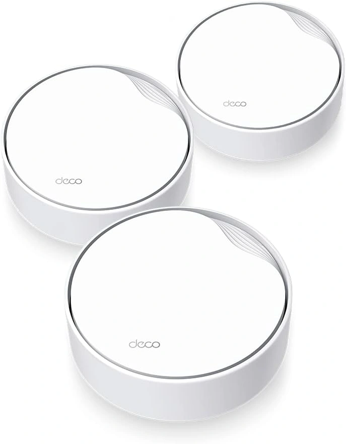 TP-Link Deco X50-PoE AX3000 Dual-Band Mesh Wi-Fi 6 System, Multi-Scenario PoE, 2.5G Port, 3-Pack | DECO X50-POE image