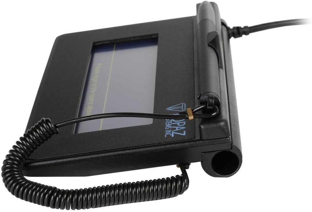 Topaz SigLite 1x5 USB Signature Capture Pad, T-S460-HSB-R, Electronic Signature Pad with USB Connection | T-S460-HSB-R thumbnail 5