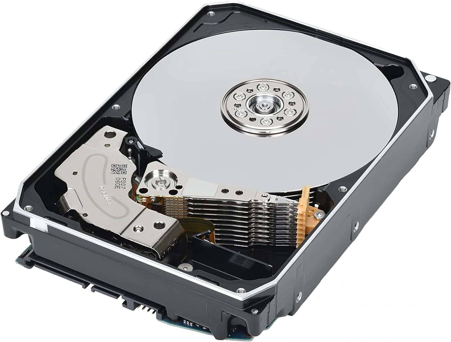 Toshiba Toshiba N300 12TB NAS 3.5-Inch Internal Hard Drive, 7200 RPM, 512MB Cache, SATA 6Gb/s, 24/7 Operation, RV Sensors | HDWG51CEZSTA - thumbnail 2