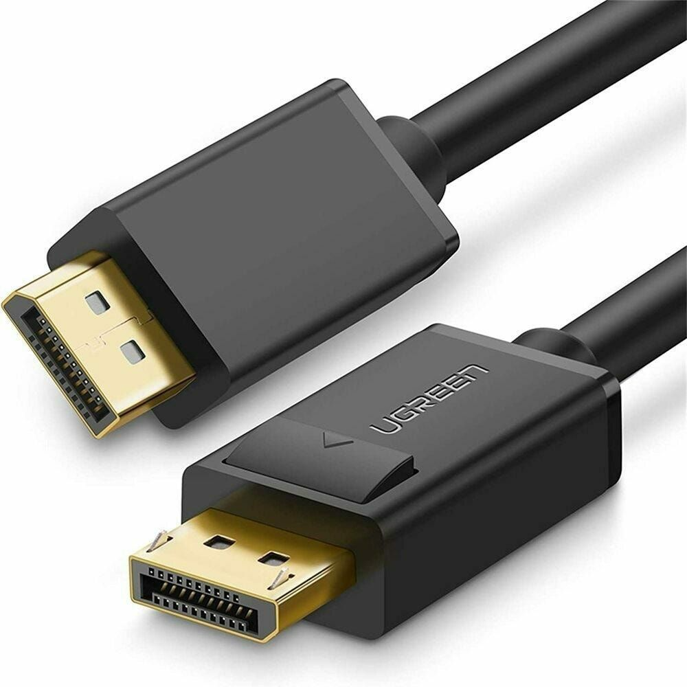 UGREEN DisplayPort to DisplayPort 4K 60Hz Cable, 5-Meter DP Male to DP Male High-Speed Cable, Gold-Plated, Black | DP102-10213B – Buy Online