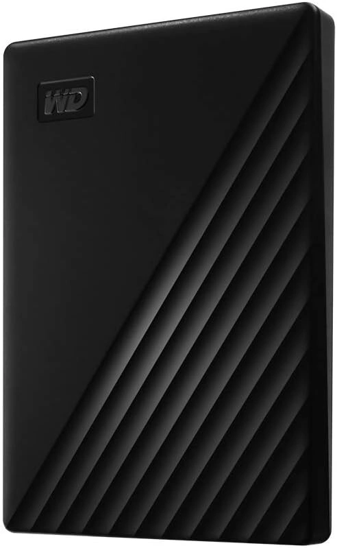 WD My Passport 1TB Portable External Hard Drive, USB 3.0, Password Protection, Slim Design, Black thumbnail 2