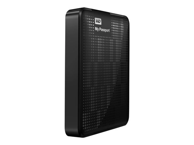 WD My Passport 2TB Portable External Hard Drive, USB 3.0, Password Protection, Slim Design, Black |  WDBY8L0020BBK-EESN thumbnail 2