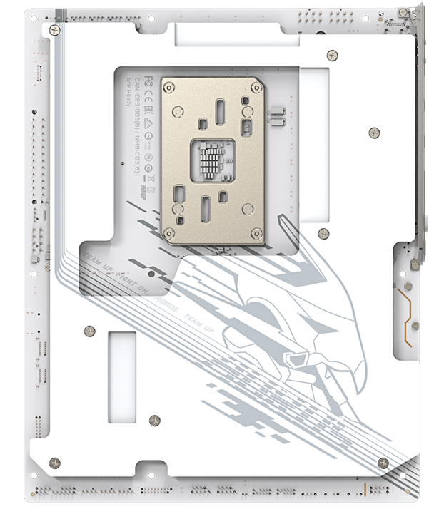 Gigabyte GIGABYTE X870E AORUS ELITE X3D ICE AM5 White ATX Motherboard, Upto 9000MT/s DDR5 OC, X3D Turbo Mode 2.0, 5GbE/Wi-Fi 7 | X870E A ELITE X ICE - thumbnail 3