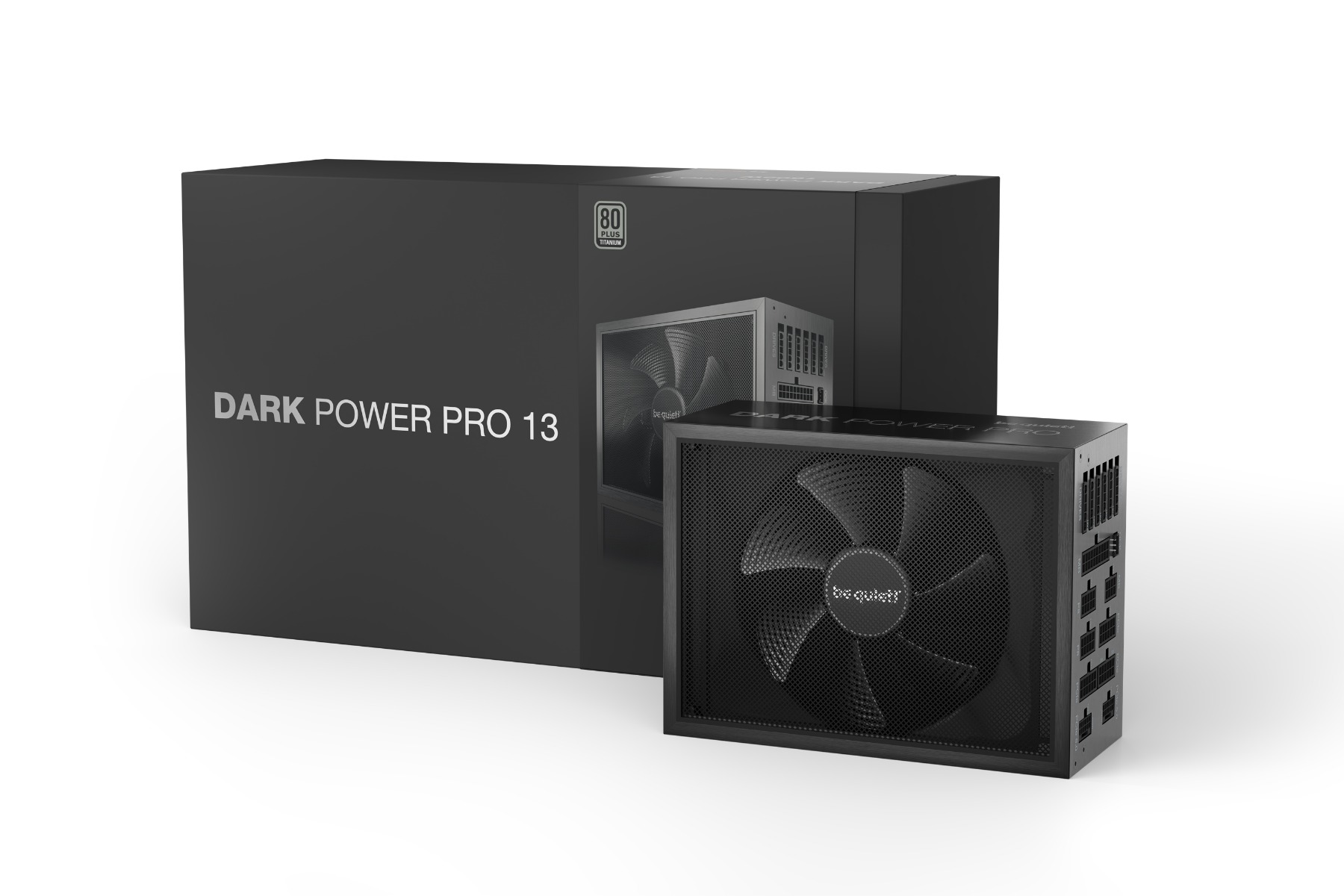 Be Quiet! Dark Power Pro 13 1600W Powersupply PSU, 80 PLUS Titanium, ATX 3.1 PCIe 5.1 Ready, Silent Wings Fan | BN332 – Buy Online