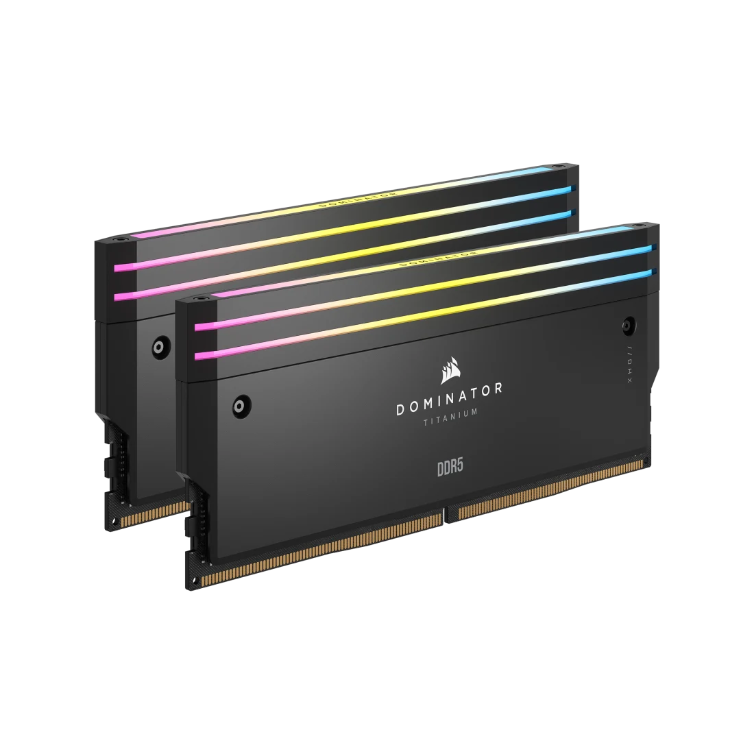 Corsair DOMINATOR TITANIUM RGB 64GB (2x32GB) DDR5 DRAM 6600MT/s CL32 Intel XMP Memory Kit Black | CMP64GX5M2X6600C32 – Buy Online