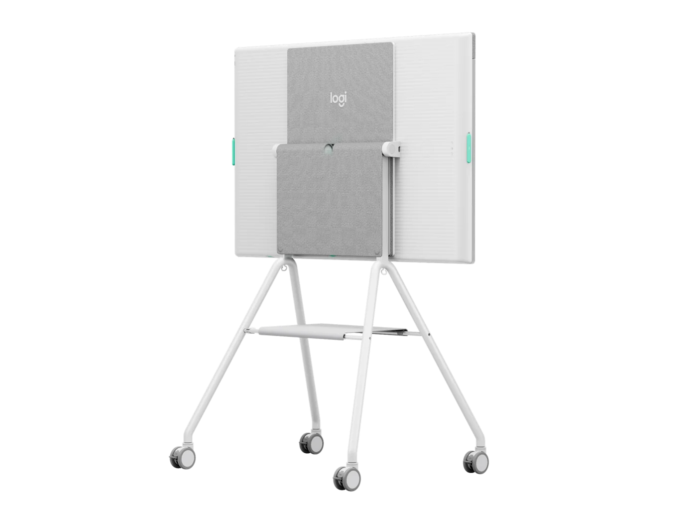Logitech Rally Board 65 Cart, Mobile AV Cart for Rally Board Displays, Adjustable Height & Secure Mount, Cable Management, Smooth Wheels, Ideal for Flexible Meeting Spaces | 952-000251 thumbnail 3