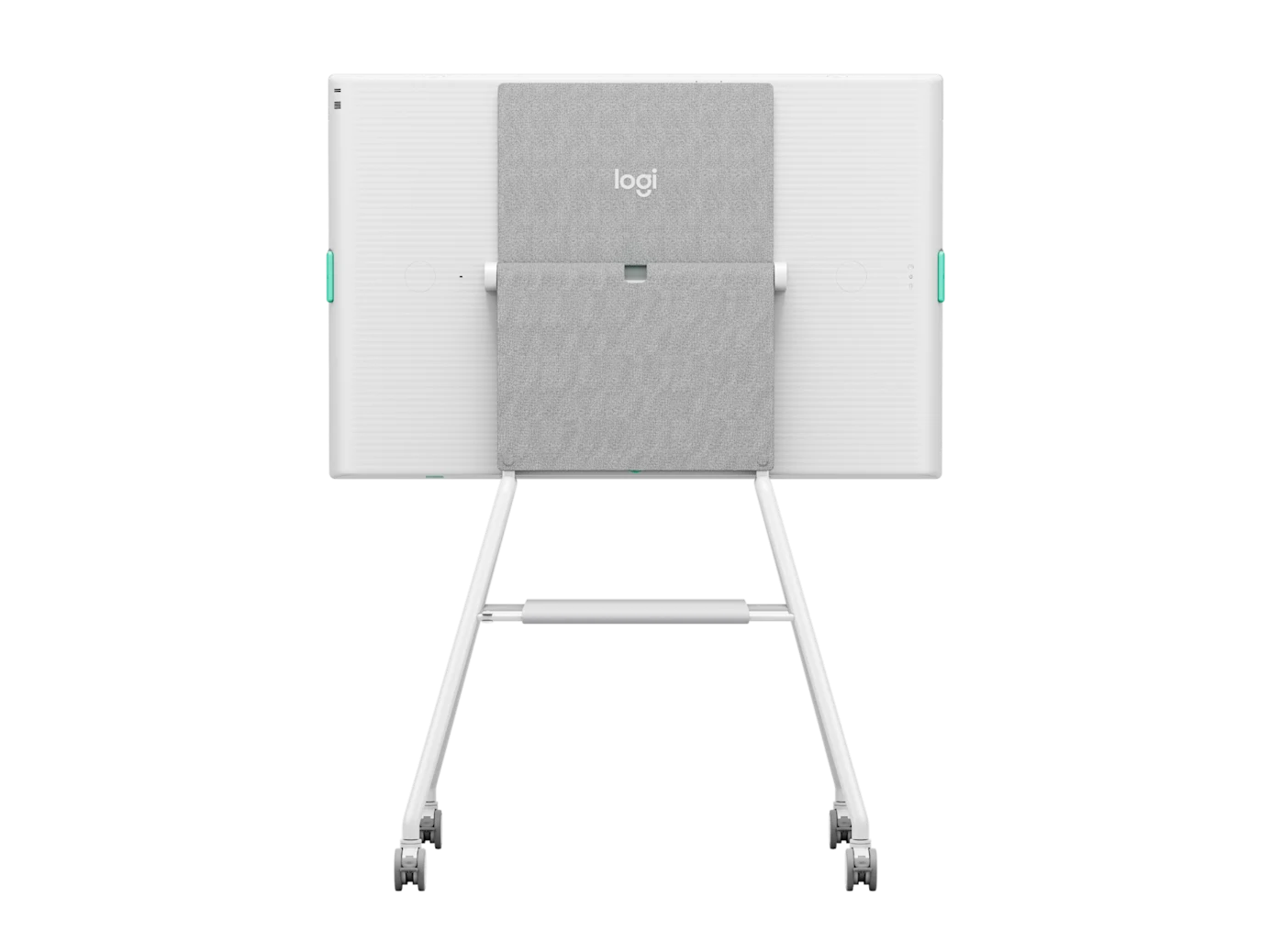 Logitech Rally Board 65 Cart, Mobile AV Cart for Rally Board Displays, Adjustable Height & Secure Mount, Cable Management, Smooth Wheels, Ideal for Flexible Meeting Spaces | 952-000251 thumbnail 2