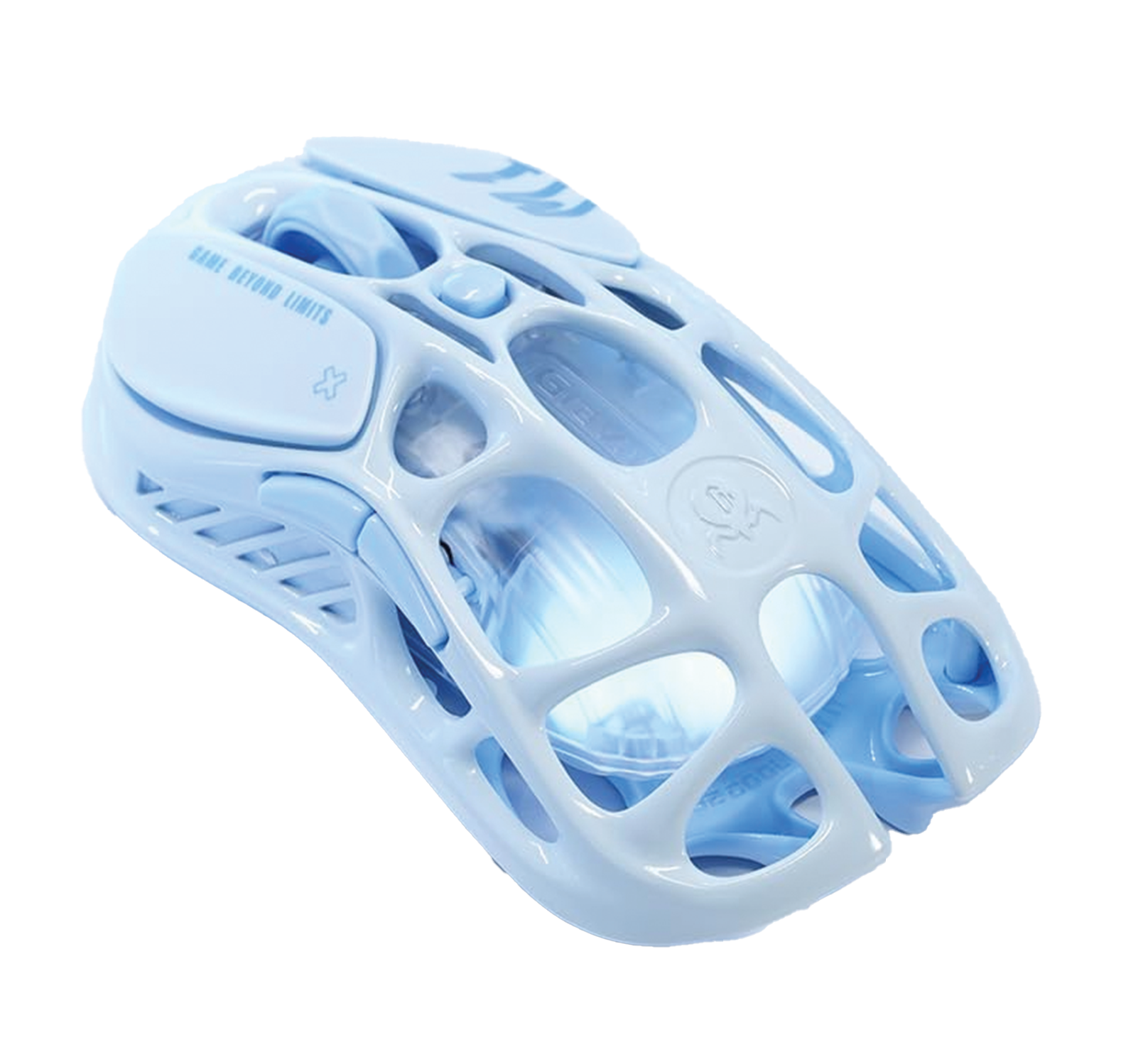 GravaStar Ice Blue Special Edition Gaming Set: Mercury M1 Pro Mouse & Mercury K1 Mechanical Keyboard, Ice Blue thumbnail 3