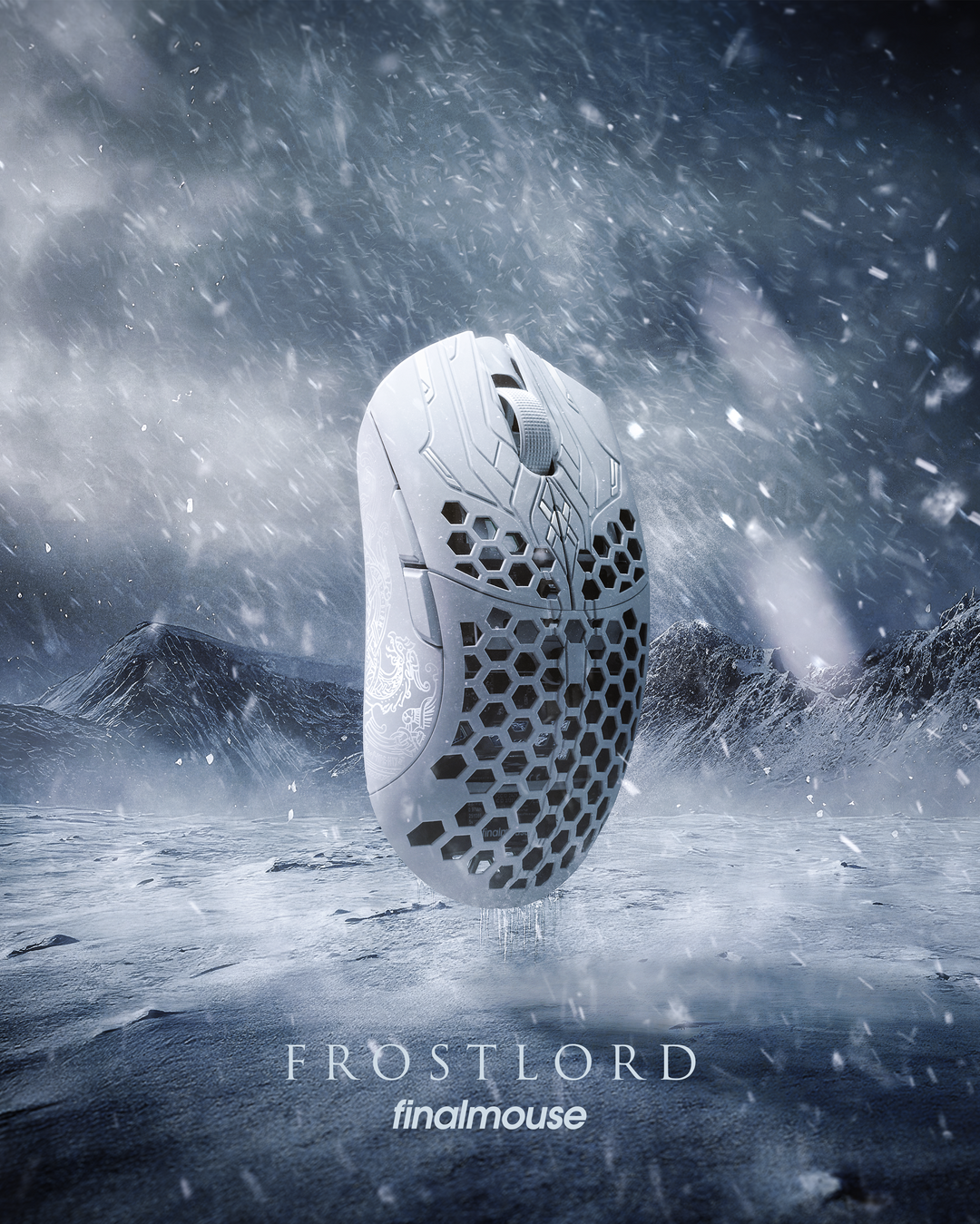 マウス・トラックボール Finalmouse UltralightX Frostlord Classic Finalmouse ULX Frostlord Classic 33g 8000Hz Wireless Mouse