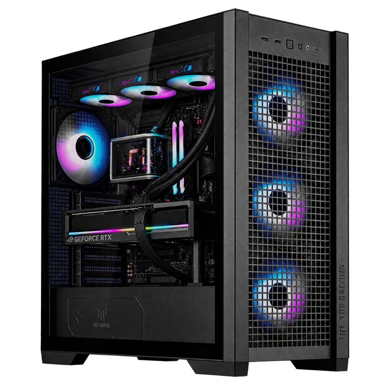 Intel i9-14900KS RTX 5090 32GB 128GB DDR5 AI Workstation PC