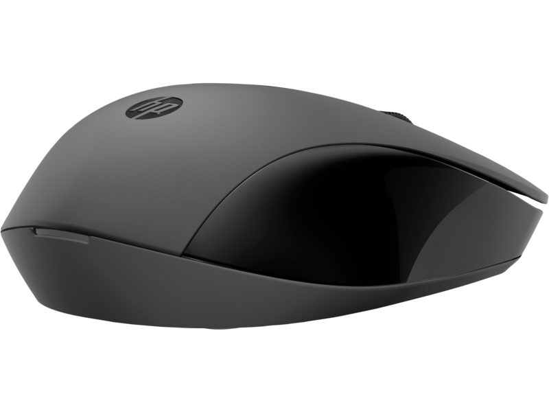 HP 150 Wireless Optical USB Mouse with a 2.4 GHz Simple Dongle, 1,600 DPI Optical Sensor, Ambidextrous Design, 3 Buttons, Ergonomic, USB-A, Black | 2S9L1AA – Buy Online