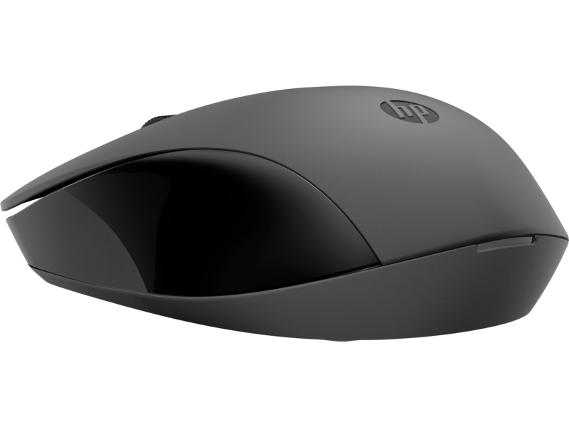 Hp HP 150 Wireless Optical USB Mouse with a 2.4 GHz Simple Dongle, 1,600 DPI Optical Sensor, Ambidextrous Design, 3 Buttons, Ergonomic, USB-A, Black | 2S9L1AA - thumbnail 4