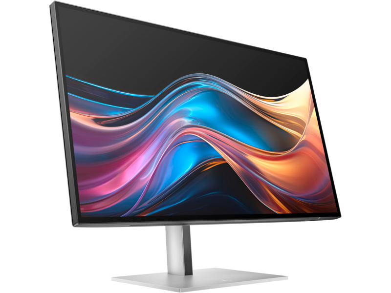 HP 727pk Series 7 Pro 27 inch 4K Thunderbolt 4 Monitor, 4K UHD (3840 x 2160), 5ms GtG, 60 Hz IPS Black, Height Adjust/Tilt/Swivel/Pivot, KVM switch, Anti-glare  | 8J9G2AA – Buy Online