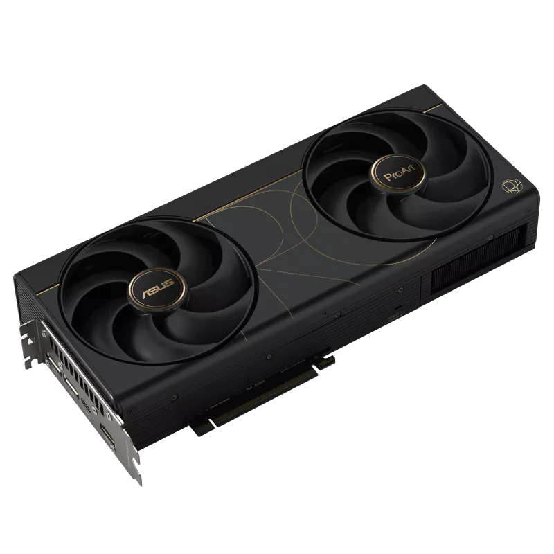 Asus ASUS ProArt GeForce RTX 5090 32GB GDDR7 OC Edition Graphics Card, Dual 115mm Fans, 2.5-Slot SFF-Ready, Liquid Metal Cooling, USB Type-C | 90YV0P00-M0NA00 - thumbnail 4