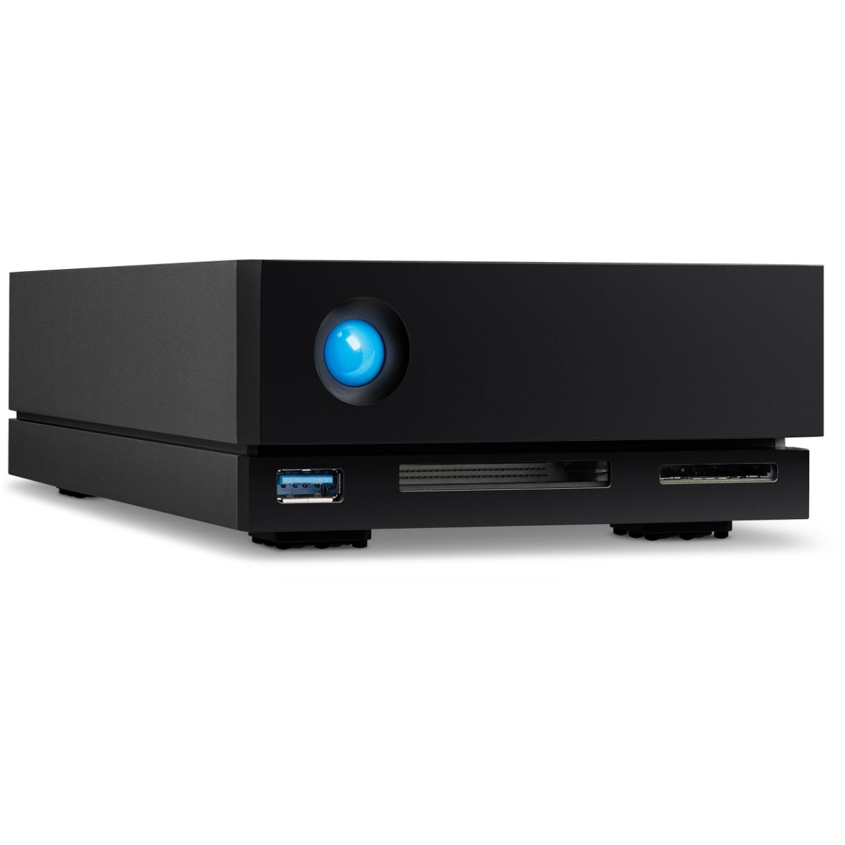 LaCie 1Big Dock 4TB External HDD, 7200 RPM, Up to 280 MB/s Data Transfer Speed, Up to 70W Charging Power, USB / USB 3.0 / Thunderbolt Interface, Windows & Mac Compatible, Black | STHS4000800 – Buy Online