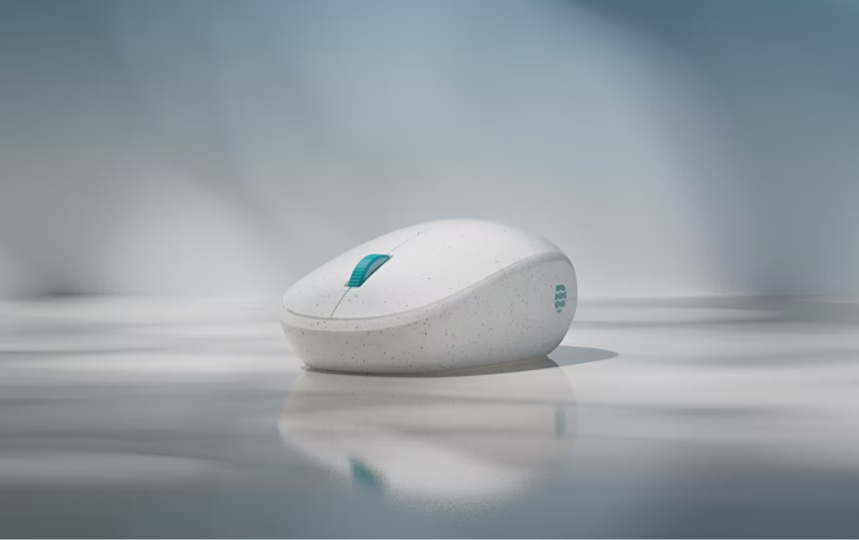 Microsoft Ocean Plastic Bluetooth Mouse, 4 buttons, 2.4 GHz frequency range, Battery life Up to 12 months, Materials: Shell made with 20% recycled ocean plastic Seashell Color,  | I38-00009 – Buy Online