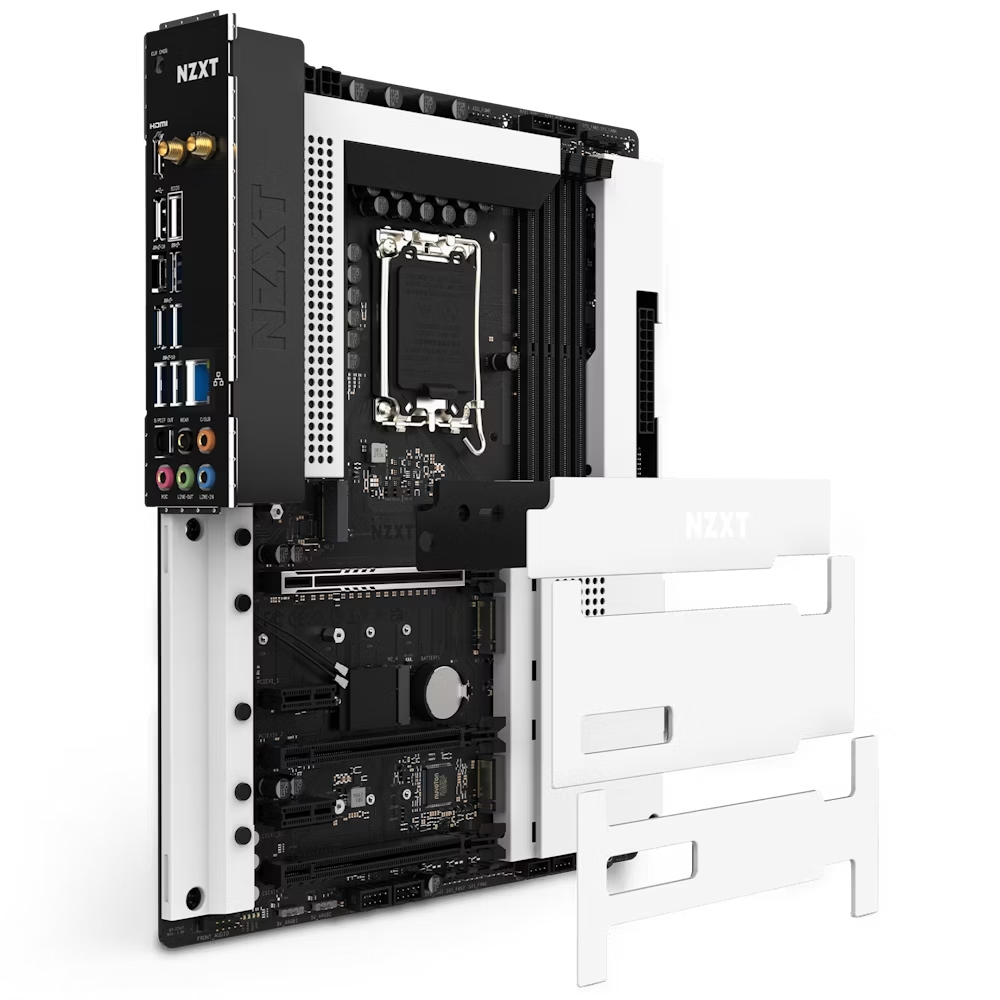 NZXT N7 Z790 White Motherboard | Intel LGA 1700 DDR5 WiFi 6E