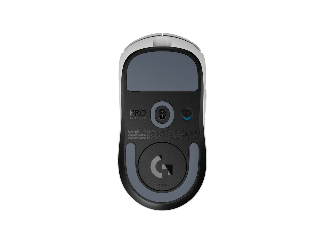 Logitech Logitech G PRO X Superlight 2 Lightspeed Wireless Gaming Mouse, Lightforce Hybrid Switches, HERO 2 Sensor with 32,000 DPI, 5 Prog Buttons, Up to 95H Battery Life, USB-C, PC Mac, White 910-006639 - thumbnail 2